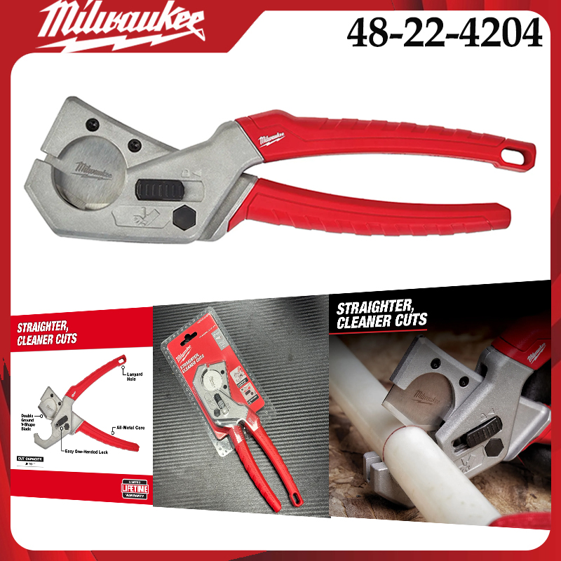 Pipe Cutter Ratchet - Труборез Milwaukee 48-22-4204 с храповым механизмом,