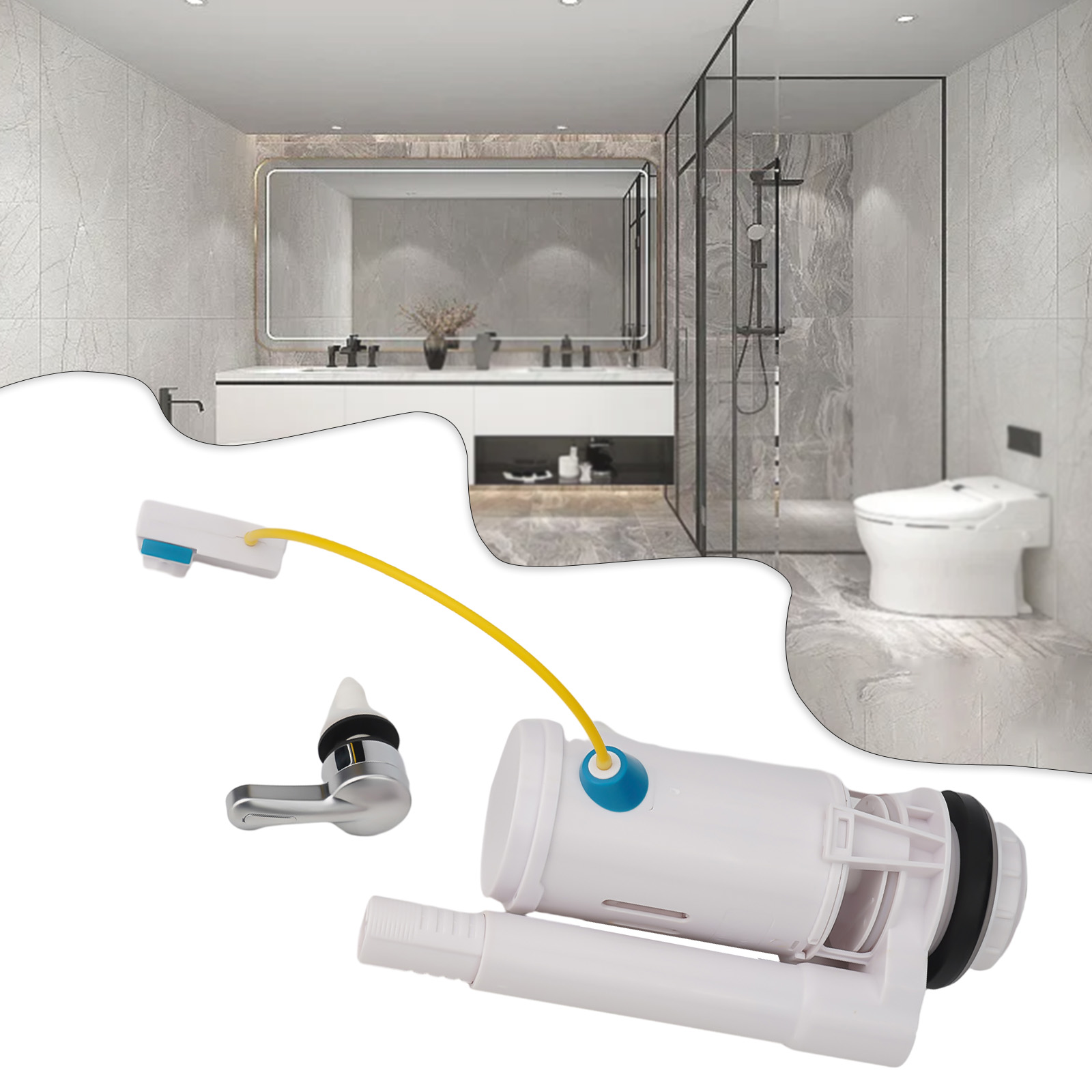 Клапан двойного слива с провод – обзор и цена Toilet Fill Valve