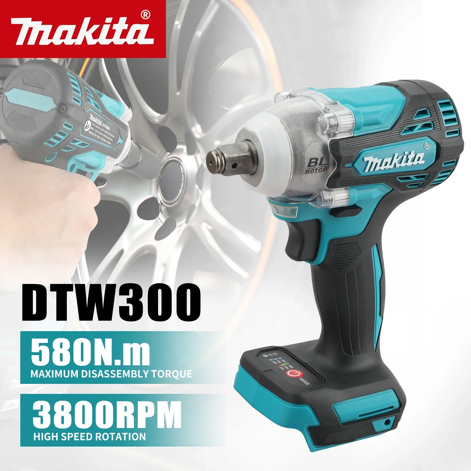 Makita DTW300 DGA404 – аккумул – обзор и цена Makita Drill Dtw300