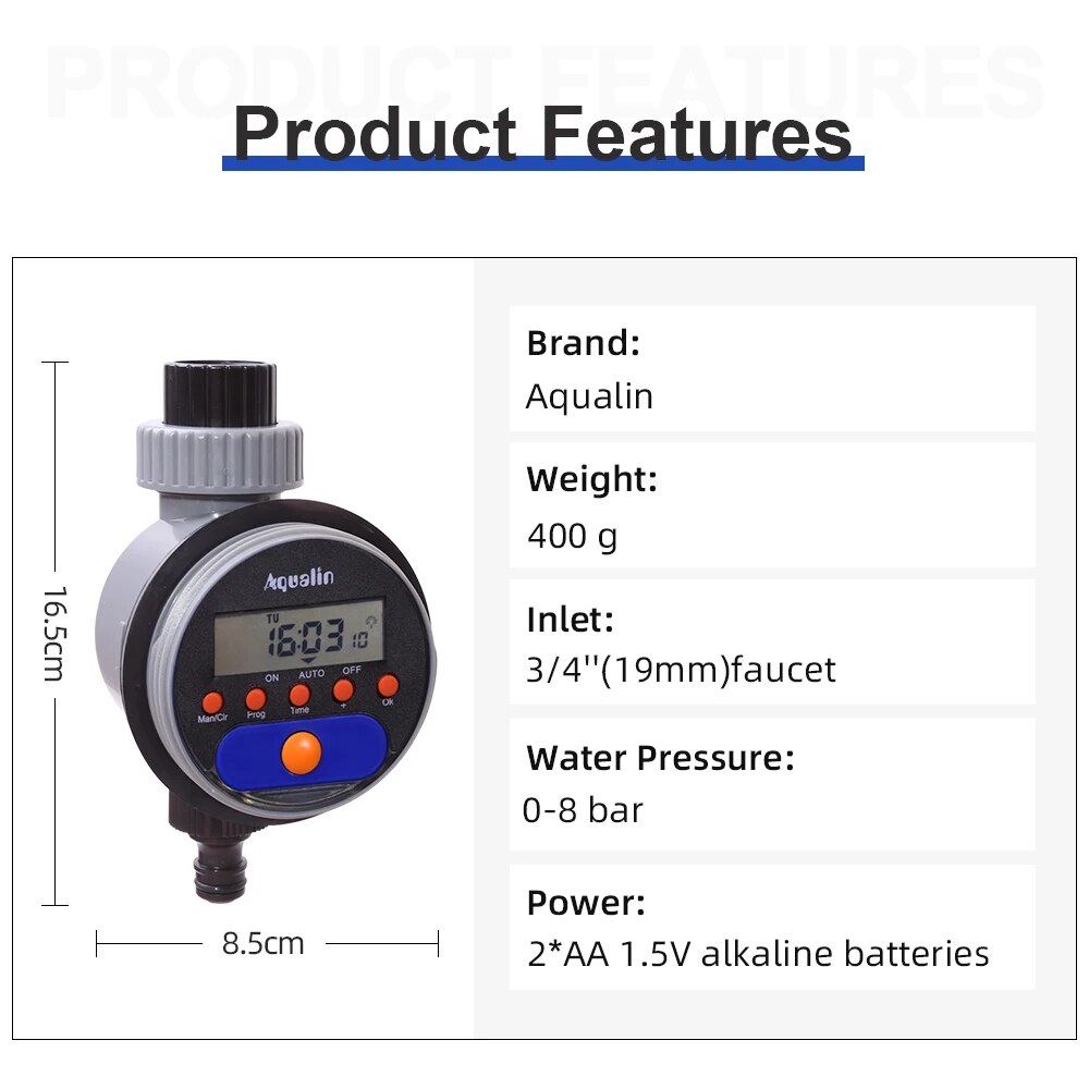 Автоматический таймер полива Ж – обзор и цена Float Ball Valve